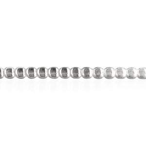 Sterling Silver Bead Pattern (17" Long) Round Soft Wire WPBD1