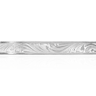 Sterling Silver Wavy Pattern (17" Long) Square Soft Wire WPSQ2