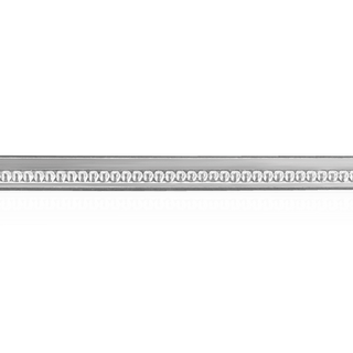 Sterling Silver Bead Pattern (17" Long) Step Bezel Soft Wire WPSB1