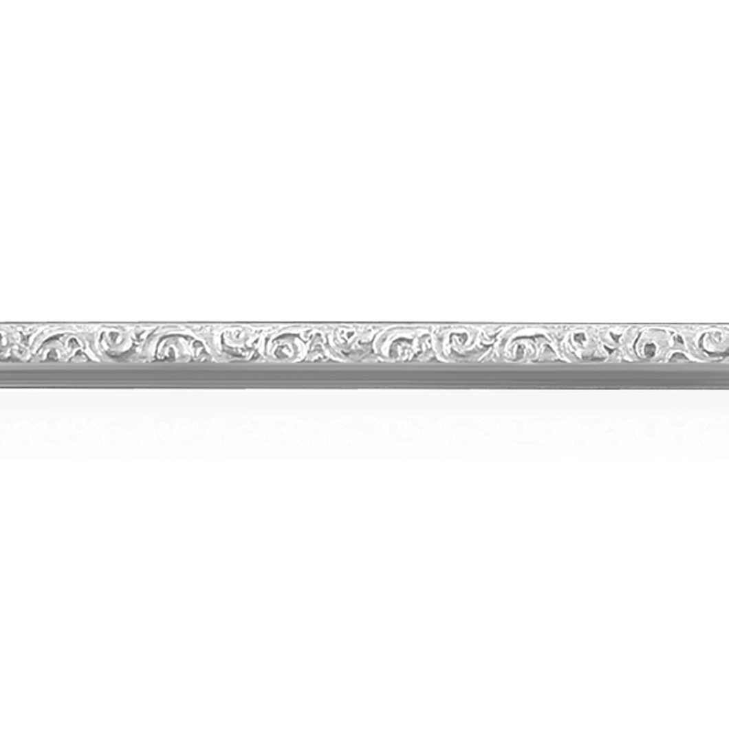 Sterling Silver Floral Pattern (17