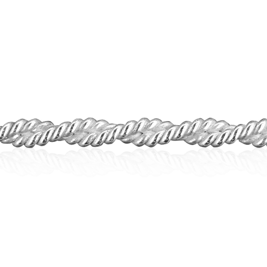 Sterling Silver Double Twist Pattern (17