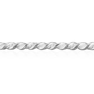 Sterling Silver (17" Long) Twist Soft Wire WPTW2