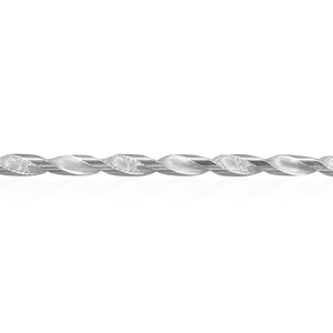 Sterling Silver (17" Long) Twist Soft Wire WPTW4