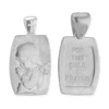 ITI NYC Praying Child Double-Sided Pendant in Sterling Silver