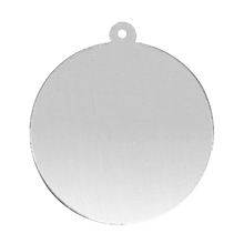 Load image into Gallery viewer, Sterling Silver Round Disc With Loop (.030&quot; thickness)
