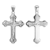 ITI NYC Trefoil Crucifix Pendant in Sterling Silver