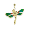 Woman with Butterfly Wings Charm (30 x 33mm)