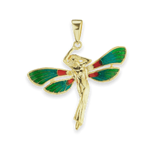 Load image into Gallery viewer, Woman with Butterfly Wings Charm (30 x 33mm)
