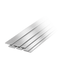Pure Silver Flat Bezel Soft Wire