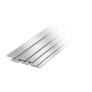 Pure Silver Flat Bezel Soft Wire