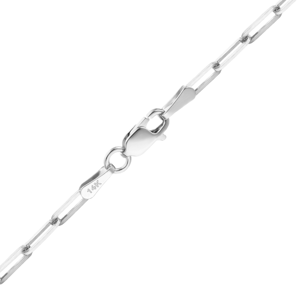 Tribeca Trace Paperclip Chain Necklace in Sterling Silver