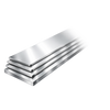 18K White Flat Medium Plate (Sheet)