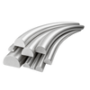 18K White Domed Soft Wire