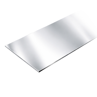 14K White Flat Medium Plate (Sheet)