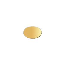 Load image into Gallery viewer, 14K Yellow Gold Oval Disc (.025&quot; thickness)
