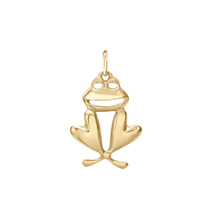 Smiling Frog Charm (27 x 17mm)