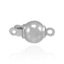 Load image into Gallery viewer, ITI NYC Plain Bead Pearl Clasps (6 mm-12 mm)
