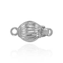 Load image into Gallery viewer, ITI NYC Corrugated Bead Pearl Clasps (6 mm-11 mm)

