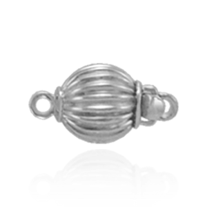 ITI NYC Corrugated Bead Pearl Clasps (6 mm-11 mm)