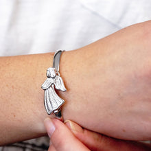 Load image into Gallery viewer, Angel Bracelet Top in Sterling Silver (32 x 20mm)
