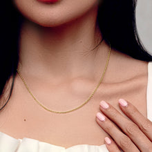 Load image into Gallery viewer, Manhattan Rope Chain Necklace in 14K Yellow Gold
