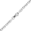 Delancey St. Diamond Cut Cable Anklet in 14K White Gold