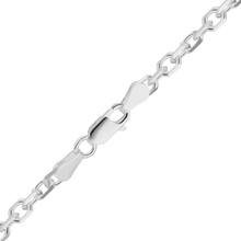 Load image into Gallery viewer, Delancey St. Diamond Cut Cable Chain Necklace in Sterling Silver
