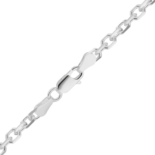 Delancey St. Diamond Cut Cable Chain Necklace in Sterling Silver