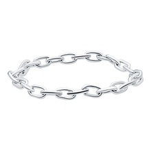 Load image into Gallery viewer, Christopher St. Cable Chain Ring in 14K White Gold
