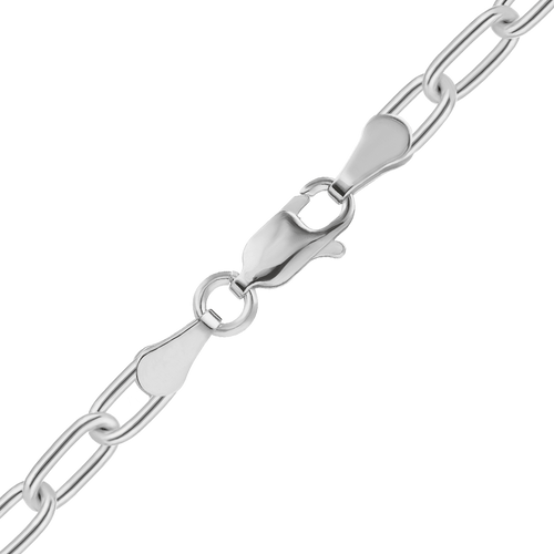 Christopher St. Cable Chain Necklace in Sterling Silver