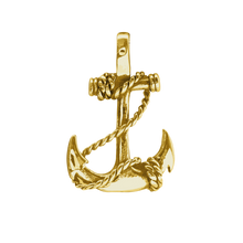 Load image into Gallery viewer, Anchor with Rope Charm (35 x 24mm)
