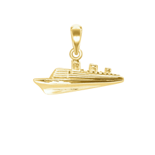 Load image into Gallery viewer, Small Ship Charm (15 x 20mm)

