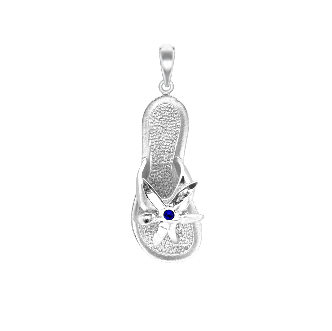Flip Flop with Flower Charm (41 x 14mm)