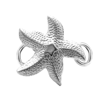 Load image into Gallery viewer, Starfish Bracelet Top in Sterling Silver (26 x 23mm)
