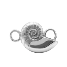 Load image into Gallery viewer, Nautilus/Conch Shell Bracelet Top in Sterling Silver (30 x 19mm)
