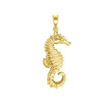 Load image into Gallery viewer, Large Seahorse Charm (41 x 15mm)
