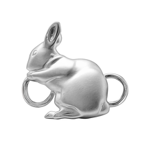 Load image into Gallery viewer, Rabbit Bracelet Top in Sterling Silver (27 x 25mm)
