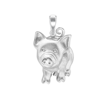Load image into Gallery viewer, Pig Charm (30 x 16mm)
