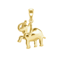Load image into Gallery viewer, Small Elephant Charm (21 x17mm)
