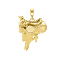 Load image into Gallery viewer, Horse Saddle Charm (32 x 21mm)
