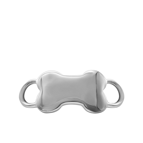 Dog Bone Bracelet Top in Sterling Silver (30 x 14mm)