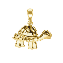 Load image into Gallery viewer, Turtle Side Charm ( 17 x 17mm)
