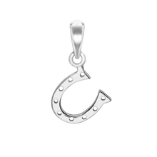 Load image into Gallery viewer, Tiny Horseshoe Charm (18 x 10mm)
