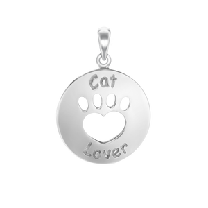 Cat Lover Charm (27 x 19 mm)