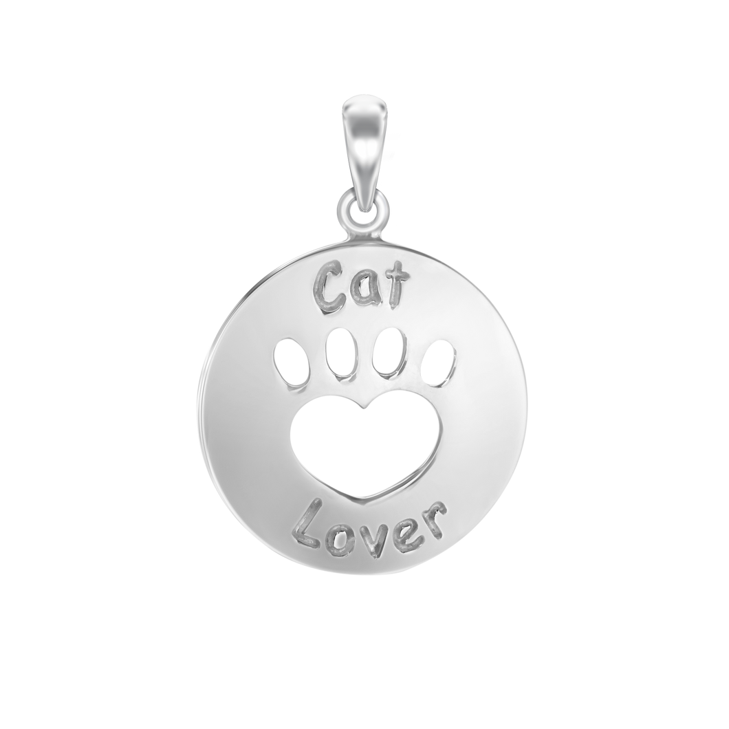 Cat Lover Charm (27 x 19 mm)