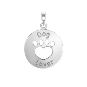 Dog Lover Charm (28 x 19 mm)