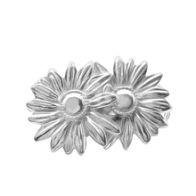 Load image into Gallery viewer, Daisies Bracelet Top in Sterling Silver (28 x 19mm)
