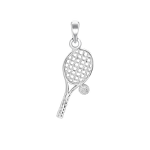 Load image into Gallery viewer, Tennis Racket Charm (29 x 9mm)
