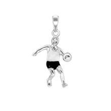 Load image into Gallery viewer, Basketball Player Charm (33 x 20mm)
