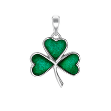 Load image into Gallery viewer, Shamrock  Charm (28 x 20mm)
